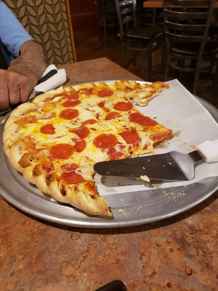 Pepperoni and Sausage Pizza